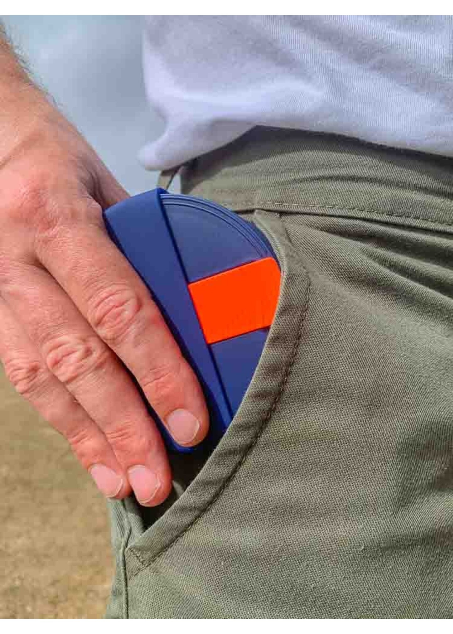 Collapsible coffee cup - Indigo