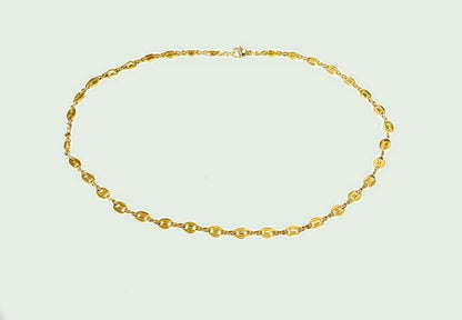 Chic Le Freak Koffieboontje ketting - goudkleurig