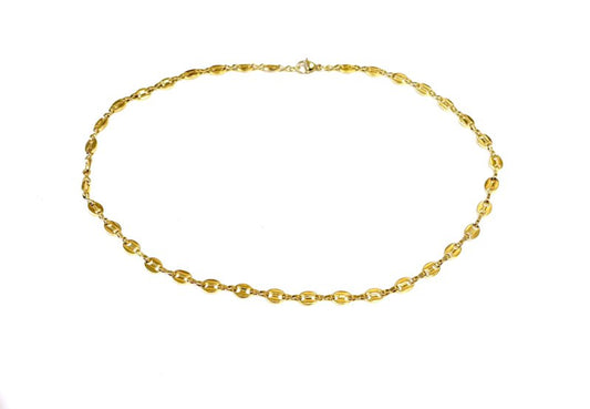 Chic Le Freak Koffieboontje ketting - goudkleurig