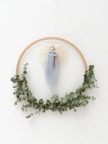 IRINI wool angel - soft blue