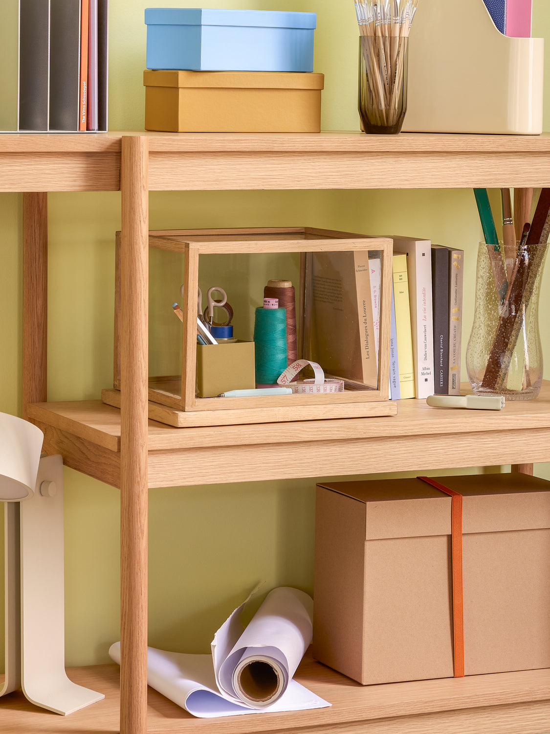 Spectacle Display Boxes Small Natural (set of 2)