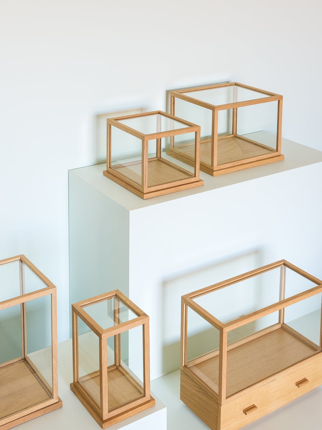 Spectacle Display Boxes Small Natural (set of 2)