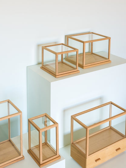 Spectacle Display Boxes Small Natural (set of 2)