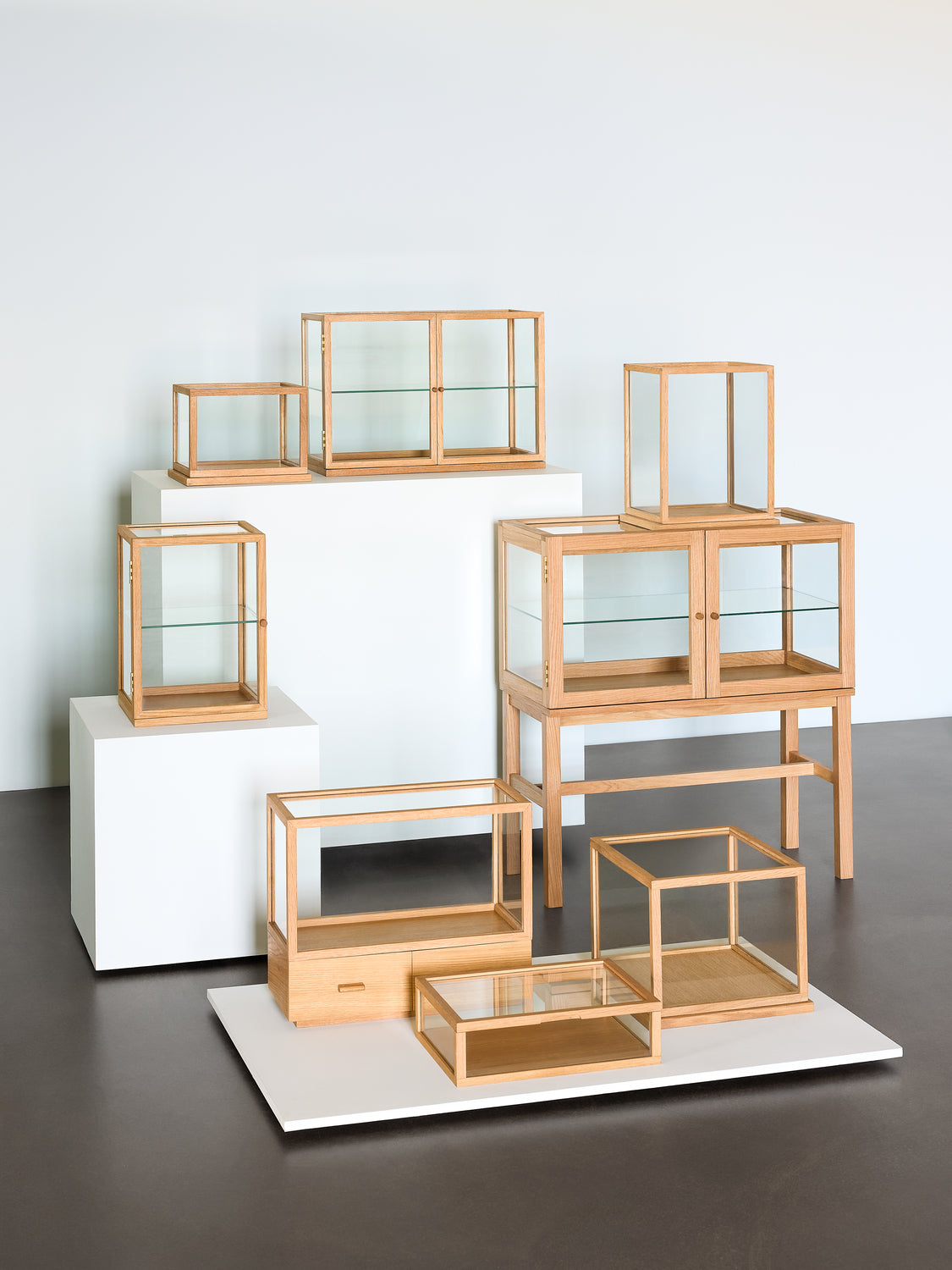 Spectacle Display Boxes Small Natural (set of 2)