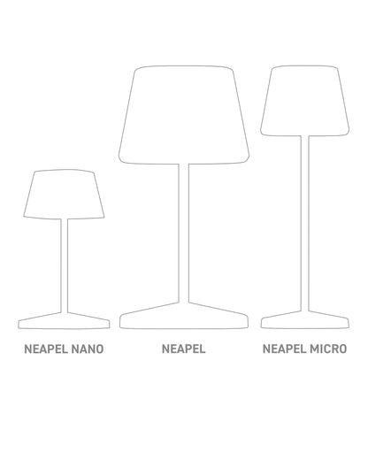 NEAPEL 2.0 acculamp spacegrijs