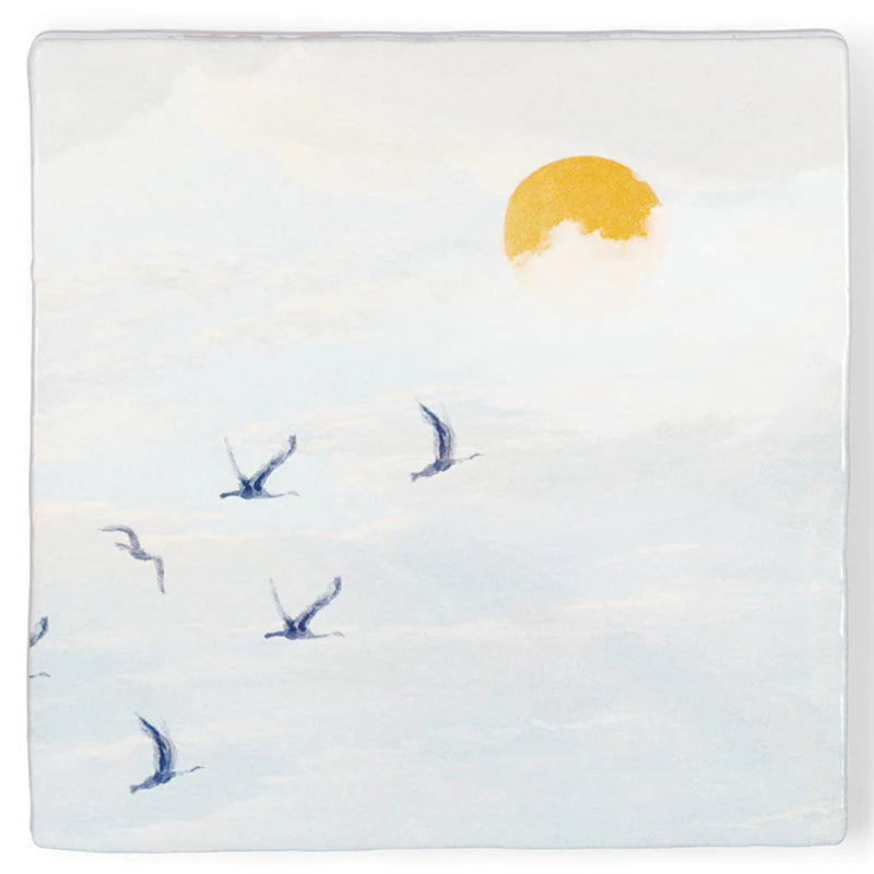 Achter de wolken schijnt de zon