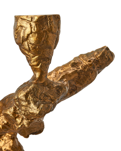 Kandelaar  Apple Tree Goud - L