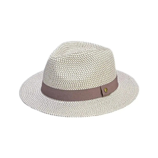 House of Ord Lionel Trilby Mocha/White 58 cm