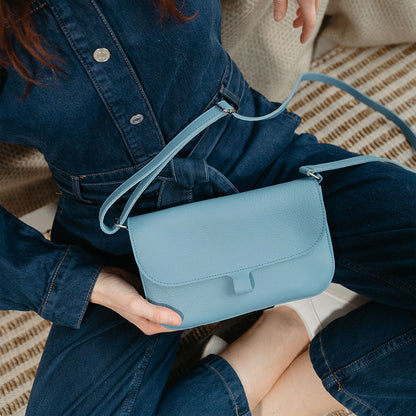 Blauwe Keecie Wild Swan crossbody tas