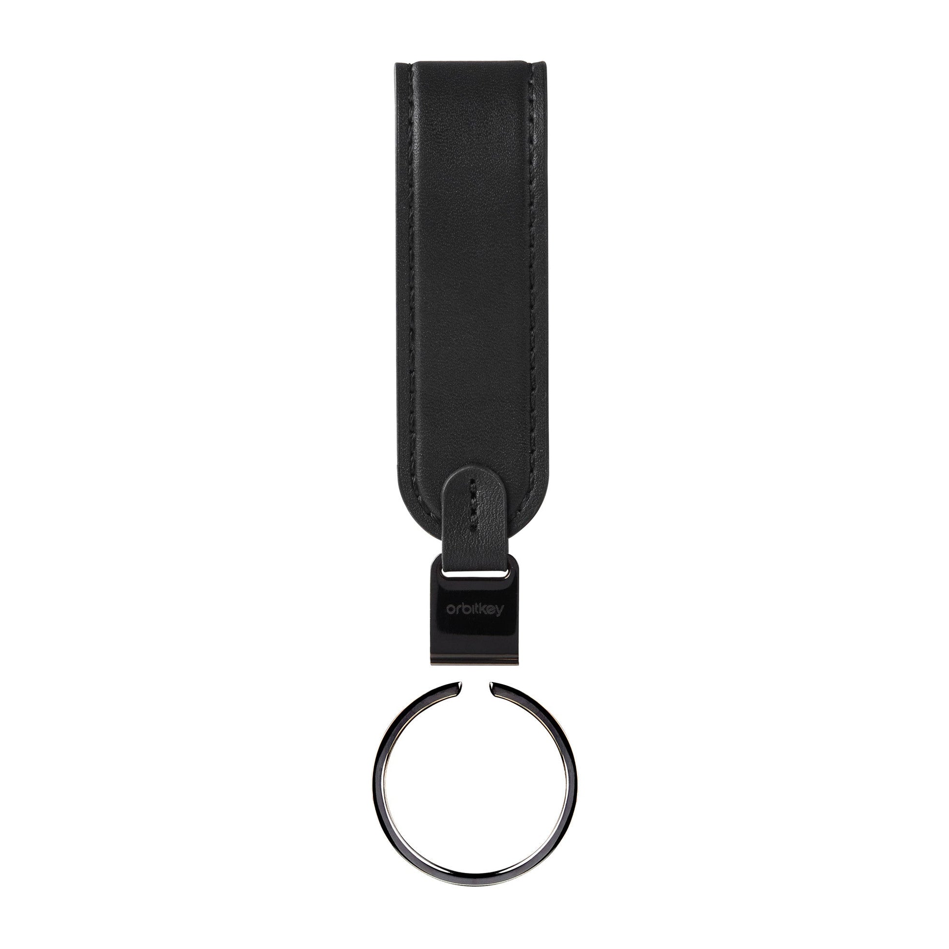 Orbitkey Loop Sleutelhanger Leer - productfoto 5 van orbitkey.nl