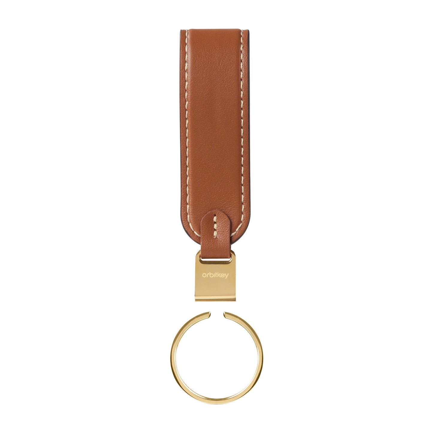 Orbitkey Loop Sleutelhanger Leer - productfoto 18 van orbitkey.nl