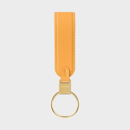 Orbitkey Loop Keychain Leather Orange foto 1