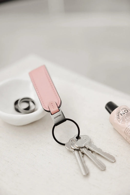 Orbitkey Loop Keychain - Cotton candy