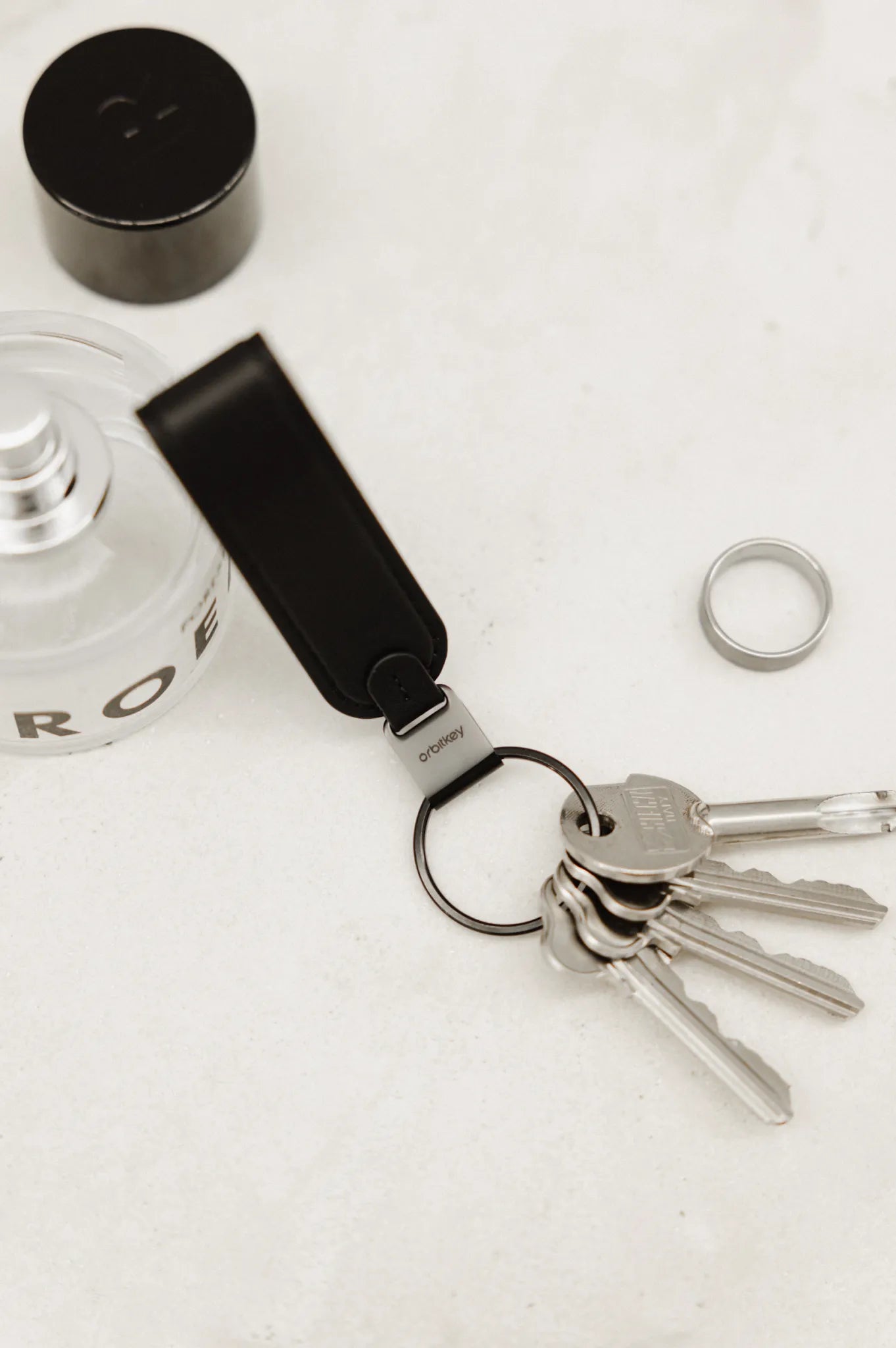 Orbitkey Loop Keychain - Zwart