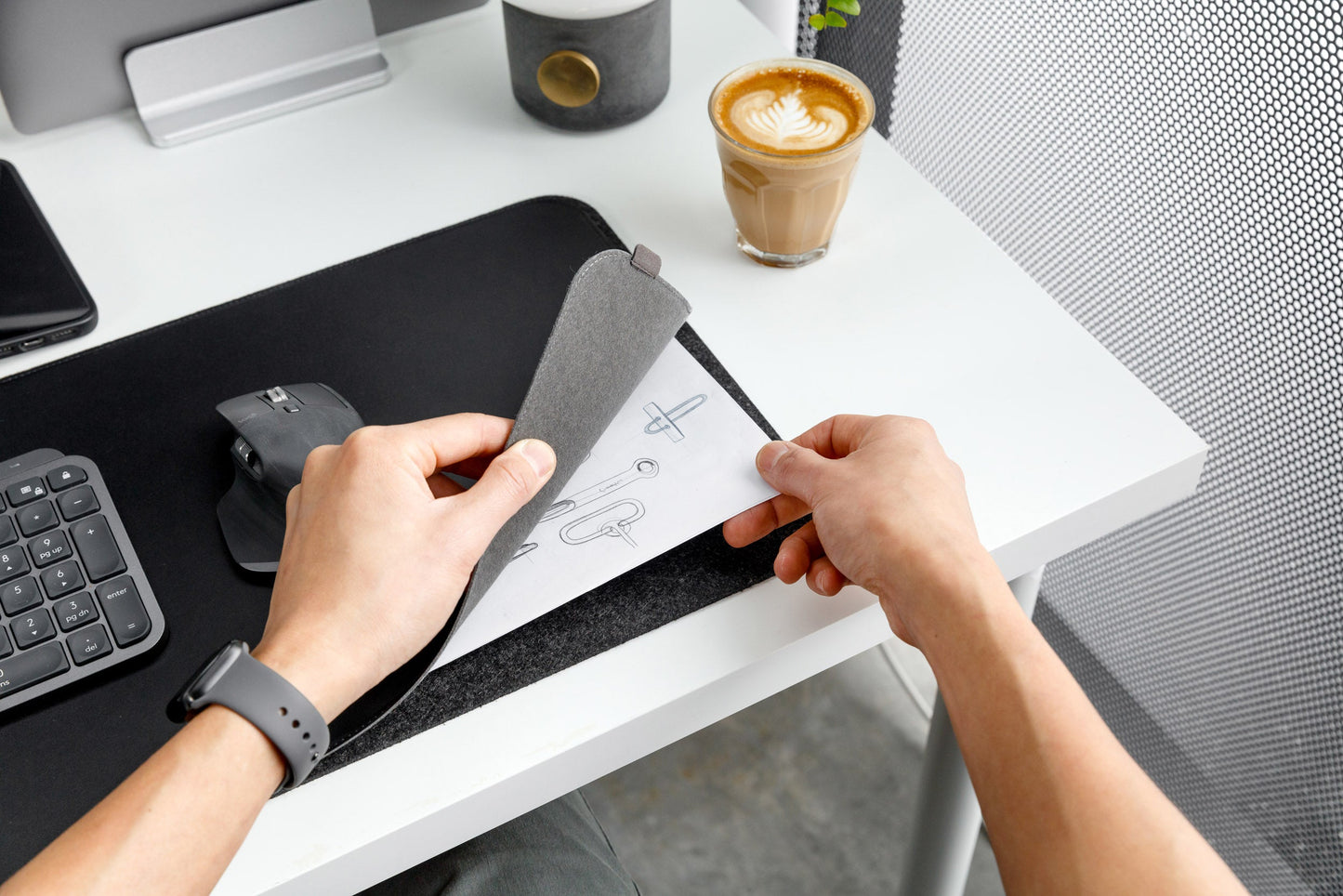 Orbitkey Bureauonderlegger Slim - productfoto 22 van orbitkey.nl