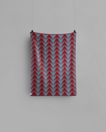 Lynild Red/Blue Throw 200 x 135