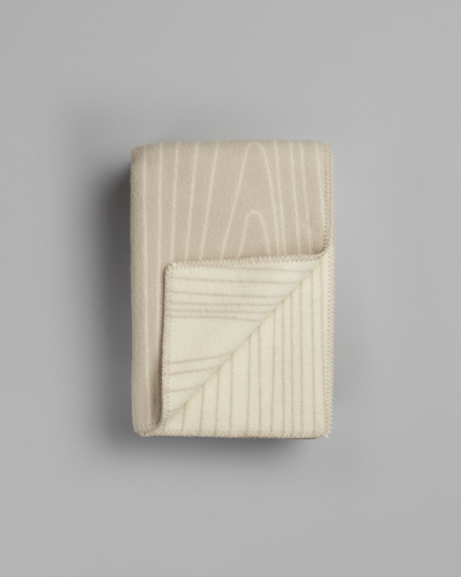 Skog beige/natural Throw 200 x 135