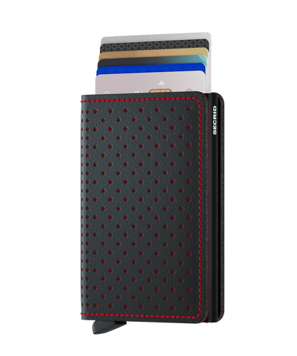 Secrid Slimwallet Fuel Black-Red