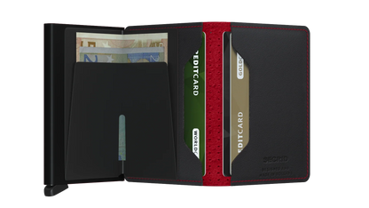 Secrid Slimwallet Fuel Black-Red