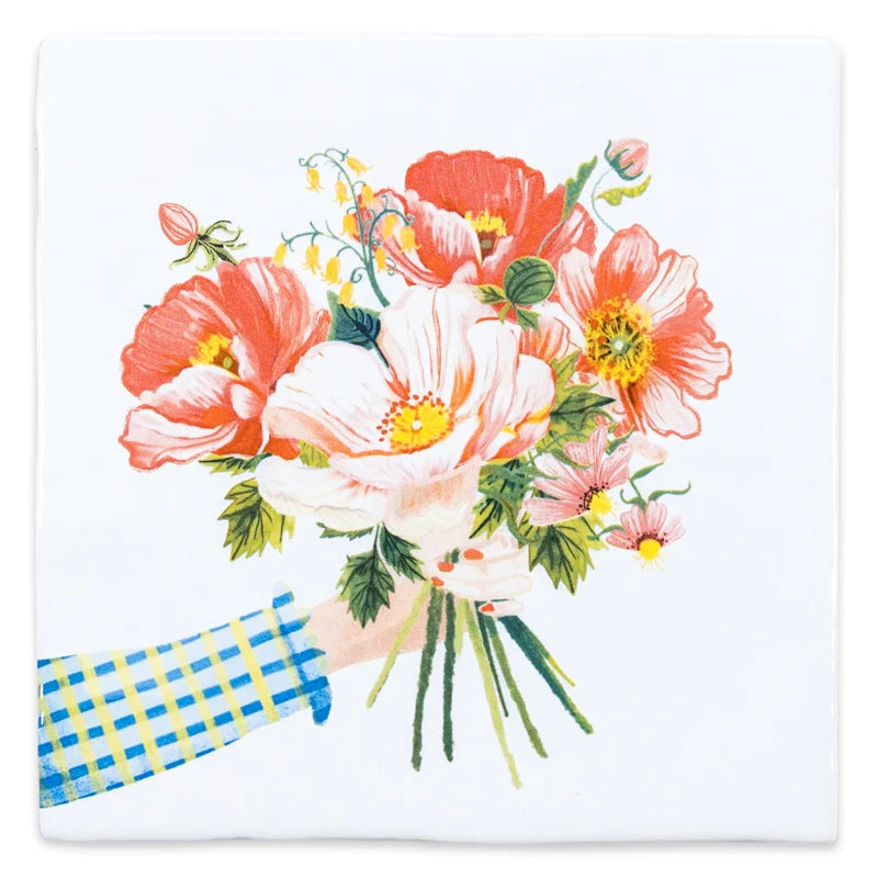 StoryTiles Sunny Bunch – keramische tegel 10x10 cm