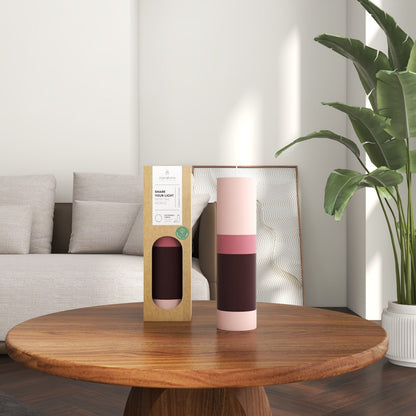 Originalhome Pillar Layered Tall Dusty Rose - sfeerfoto