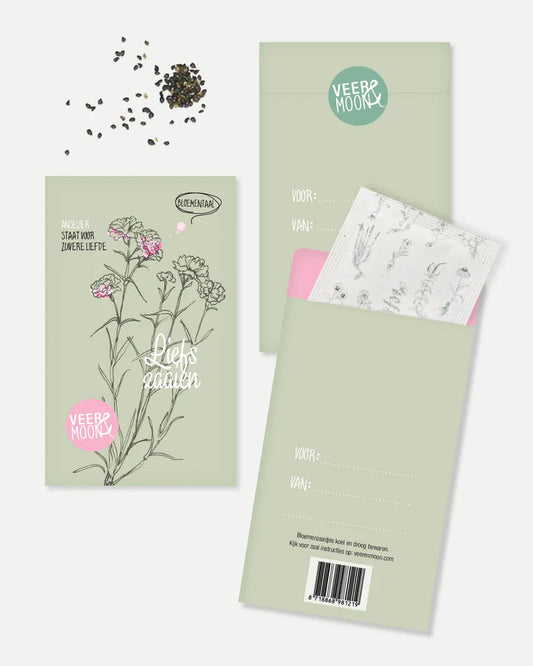 Flower seeds 'Sowing love'