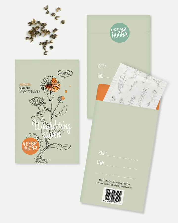 Bloemenzaden 'Waardering zaaien'