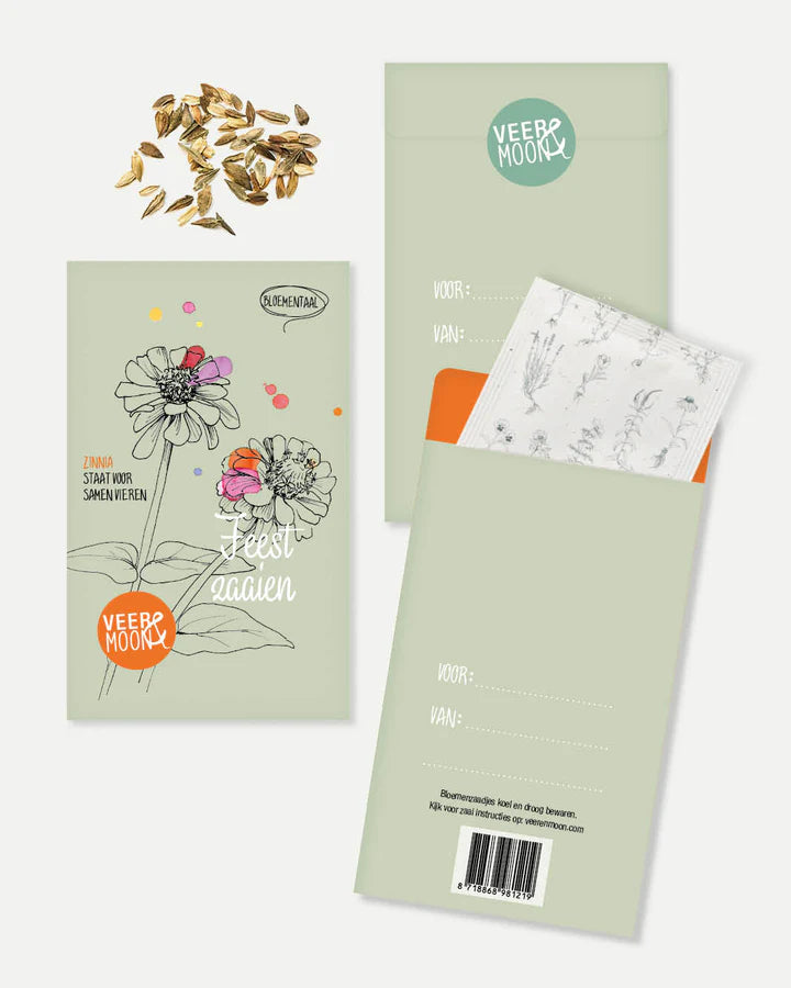 Bloemenzaden 'Feest zaaien'