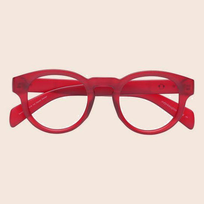 Monkeyglasses Aarhus leesbril in mat rood