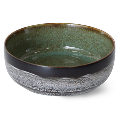 HKLIVING 70s Ceramics saladekom Rock On detailfoto