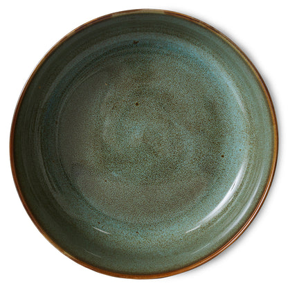 HKLIVING 70s Ceramics saladekom Rock On detailfoto
