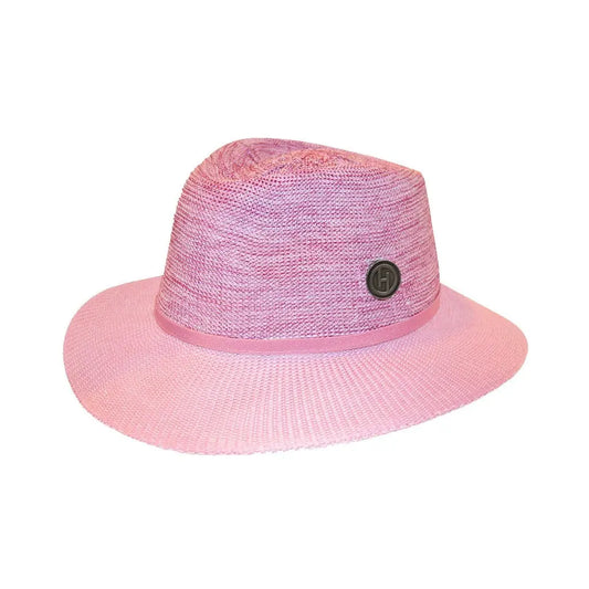 Aston Fedora roze zonnehoed