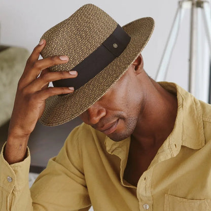 Beau Fedora Bruin zomerhoed