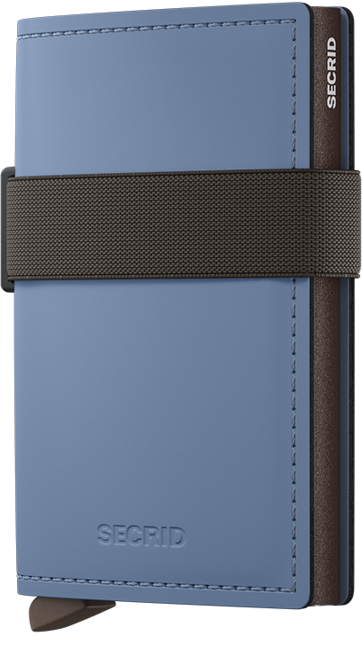 Secrid Bandwallet Matte Steel Blue-Brown