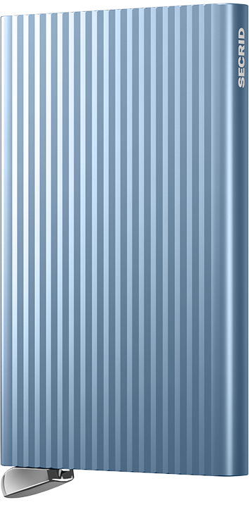 Secrid Premium Cardprotector+ Fluted Ice Blue