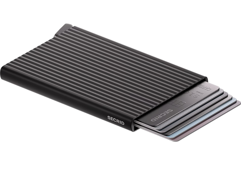 Premium Cardprotector Fluted Black +