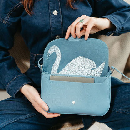 Keecie Wild Swan - Painters Blue