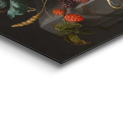 Schilderij De Heem, vaas met bloemen 90 x 60 cm