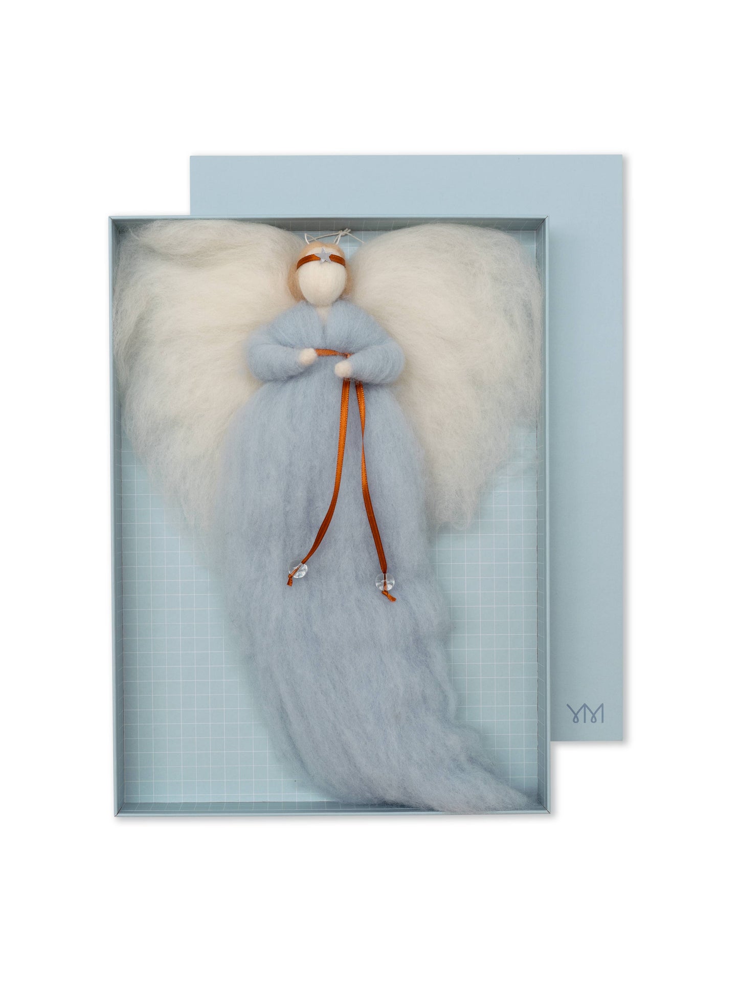 IRINI wool angel - soft blue