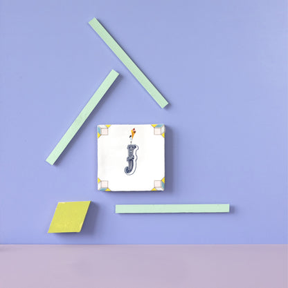 StoryTiles I is for Ice cream, and for.. – tegel 10 × 10 cm