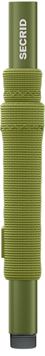 Secrid Flexwallet Kelp zijaanzicht