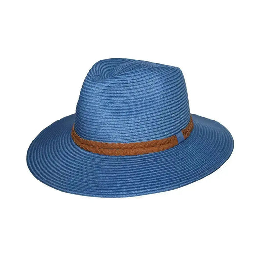Gerry Fedora zonnehoed blue - Blue