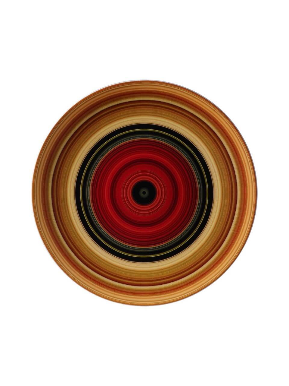 Wandbord Richard Hutten Morgenrood 31 cm van Heinen Delfts Blauw