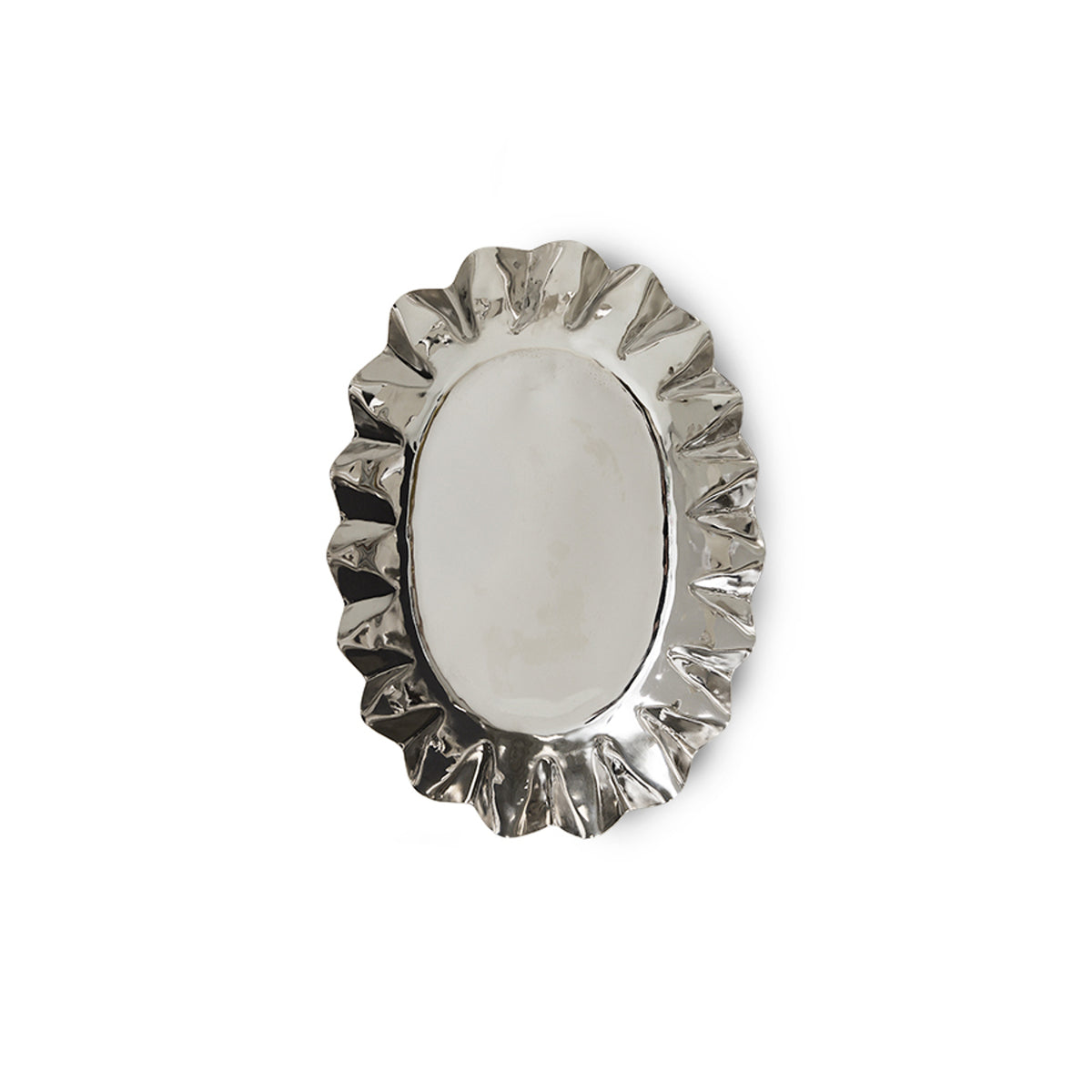 HKLIVING New Classics Chrome Tray medium, originele merkfoto van boven