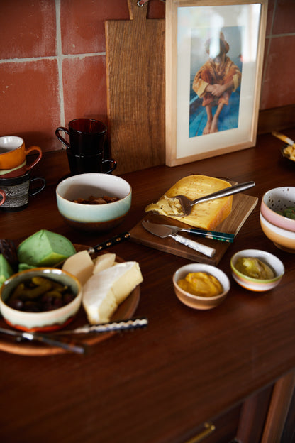 HKLIVING 70s Ceramics noedelkommen Geyser – set van 4 – sfeerfoto