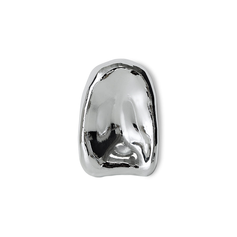 HKLIVING glazen sculptuur Chrome no. 1 – productfoto