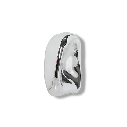 HKLIVING glazen sculptuur Chrome no. 1 – detailfoto