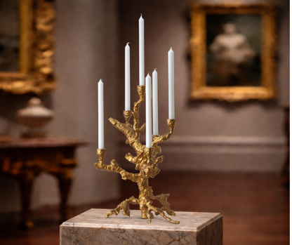 Kandelaar  Apple Tree Goud - L