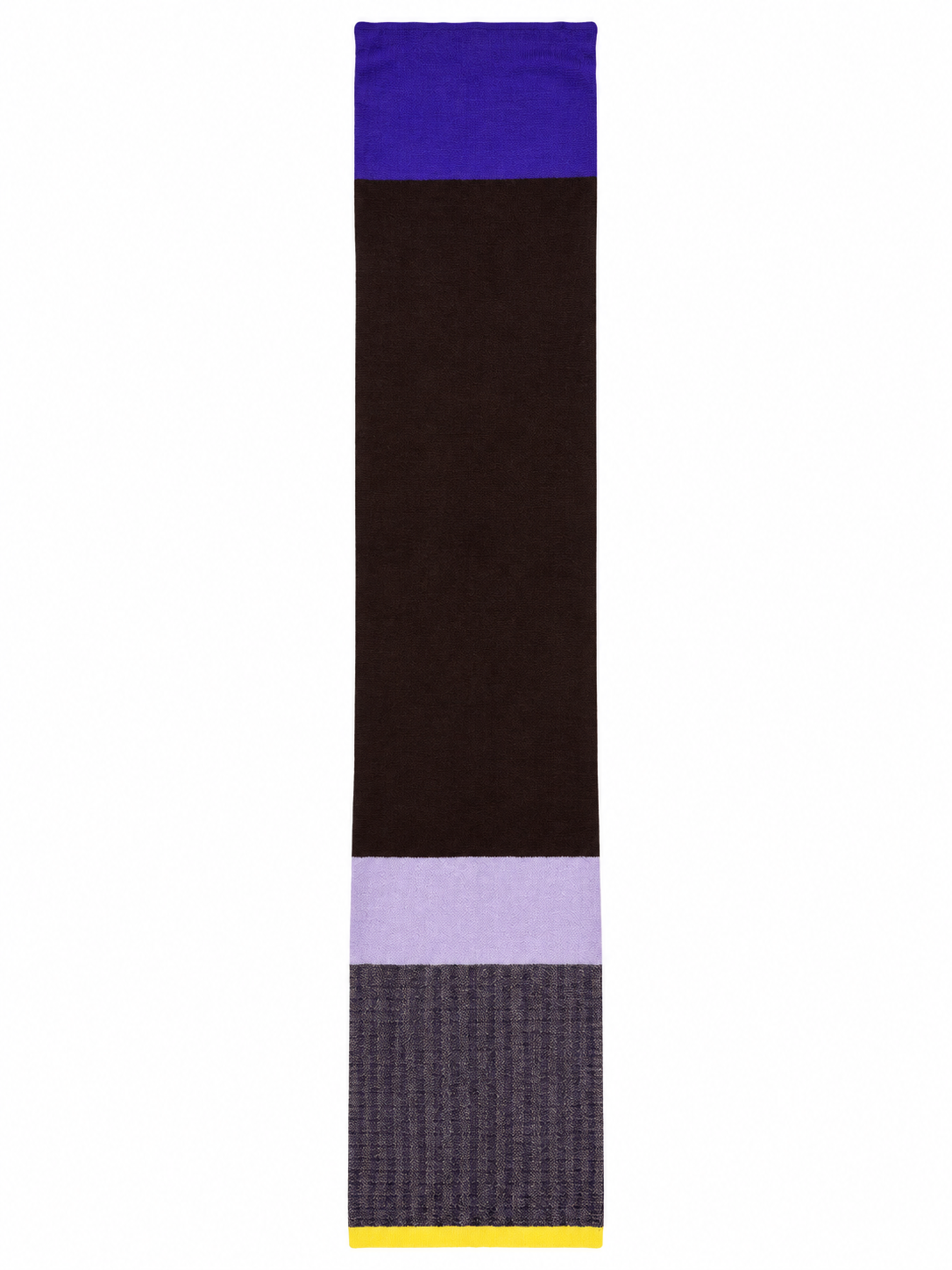 La Femme Garniture Mira sjaal chocolat violet lilac – vrijstaande productfoto