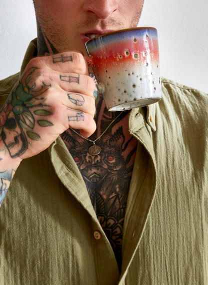 Mug Americano style années 70 · astéroïdes